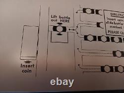 Original Glasco GBV-50 Slider Vending Machine Top Lid WithHinges & Hardware
