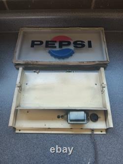 Original La Crosse LC (ILL) 54 6 Pepsi Marquee Lighting Panel WithElectric
