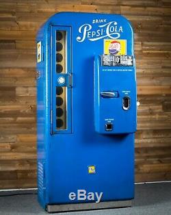 Original Pepsi Cola Vendo 81 Soda Vending Machine