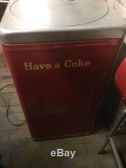 Original Vendo A23 Deluxe Coke Machine Coca Cola Vending Machine