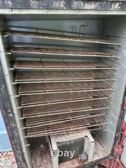 Original Vintage Vendo 110 6 Case Vertical Wire Shelves Complete Set Of 10