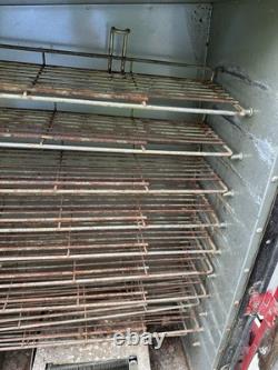 Original Vintage Vendo 110 6 Case Vertical Wire Shelves Complete Set Of 10