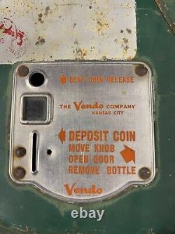 Original Vintage Vendo 23 Top Lid assembly With Bottle Door/lock/ Soda dispenser