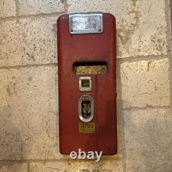 Original Vintage Vendo 39 Coca Cola Machine Coin Door With Rib