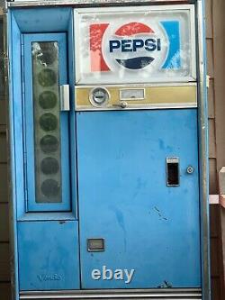 Pepsi Bottle Vendo Machine Cools Perfectly Antique Soda Pop Advertising