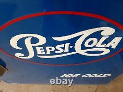 Pepsi-Cola Ideal 55 Slider Embossed Machine Restored