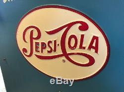 Pepsi Cola Machine Slider Embossed Logo Ideal Great Shape! Model A-55 Coke
