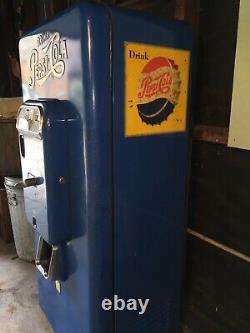 Pepsi Cola Vending Machine VMC 88 1957 Unrestored Rare Item