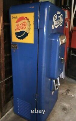 Pepsi Cola Vending Machine VMC 88 1957 Unrestored Rare Item