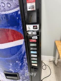 Pepsi Cold Beverage Soda Vending Machine, Coin Operated Model Pepsi