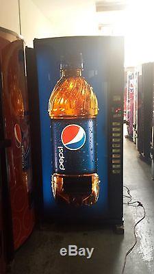 Pepsi Multi Price Soda Vending Machine Royal Vendors 768-10 Melin IV Refurbished