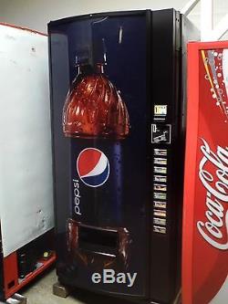 Pepsi Multi Price Soda Vending Machine Royal Vendors 768-10 Melin IV Refurbished