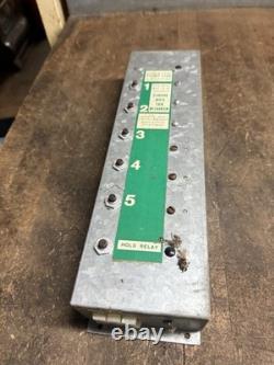 Pepsi Soda Pop Choice Vend Prime Line 5 Selection Relay Vending Machine Parts
