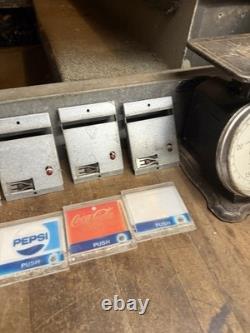 Pepsi Soda Pop Choice Vend Vending Machine Coin Selector Push Button Panel Parts