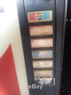 Pepsi Vending Machine. Giant Pepsi logo. Everything works. We have have the key