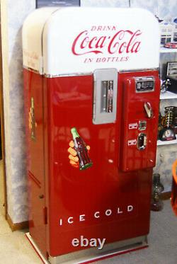 Professionally Restored Vendo 39 Antique Vintage Coca Cola Coke Machine
