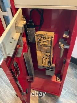 RARE Cavalier 5 cent Working Vintage Coke Vending Machine with key