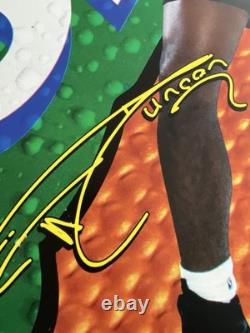 RARE Tim Duncan 1997 Vending Machine Poster Spurs SPRITE Soda THICK 30 x 23