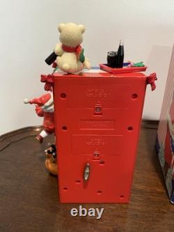 RARE VINTAGE Pepsi-Cola Miniature Musical Vending Machine In The Box Christmas
