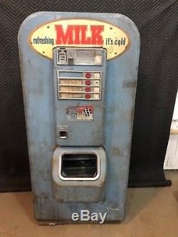 RARE Vintage 1950's Original Vendo 81 Milk Vending Coin Op Machine