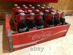 -RARE- Vintage Coca Cola VMC Vendorlator 27 Machine withCrate & Bottles