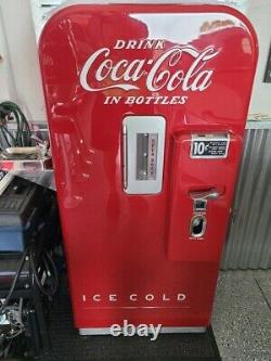 RESTORED Vending Coca Cola Vendo 39 Antique Coke Machine WITH FACTORY FOUNTAIN