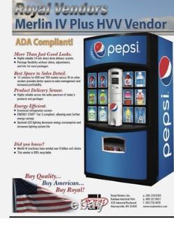 ROYAL VENDORS GIII HVV 768, 650, Main Control Board Soda Vending Machine Pepsi