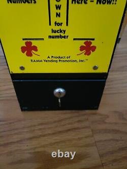 Ramm Winners Choice Pick a winner Lottery vending machine 25 cents lucky lotto