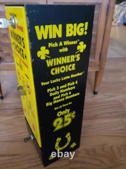 Ramm Winners Choice Pick a winner Lottery vending machine 25 cents lucky lotto