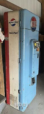 Rare Antique 7 Pepsi Machine VMC-SAT44 Pepsi Cola Vending Working Condensor