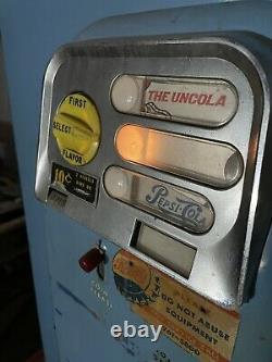 Rare Antique 7 Pepsi Machine VMC-SAT44 Pepsi Cola Vending Working Condensor