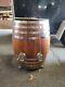 Rare Antique Coca-Cola Root Beer Oak Wooden Barrel Dispenser