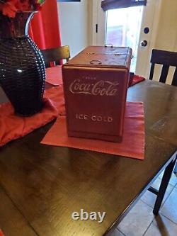 Rare Coca-Cola Salesman Sample Cooler