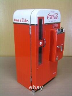 Rare Coca Cola Vending Machine Type Piggy Bank Soundbank Good Products Metal