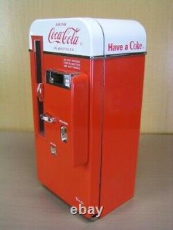 Rare Coca Cola Vending Machine Type Piggy Bank Soundbank Good Products Metal