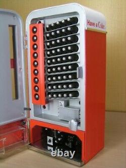Rare Coca Cola Vending Machine Type Piggy Bank Soundbank Good Products Metal