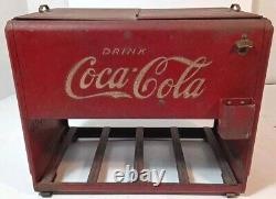 Rare Original 1939 Coca-Cola Salesman Sample Cooler