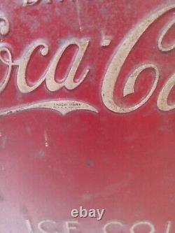 Rare Original 1939 Coca-Cola Salesman Sample Cooler