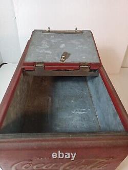 Rare Original 1939 Coca-Cola Salesman Sample Cooler