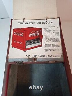 Rare Original 1939 Coca-Cola Salesman Sample Cooler