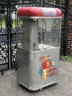Rare Original 1950s Polar Pete Snow Cone Vending Machine Street Vendor-Carnival
