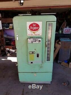 Rare Original Dr Pepper Vmc 110 Soda Machine