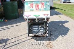 Rare Original Vintage 1960's Cola Cola Soda Pop Fountain Dispenser Metal Sign