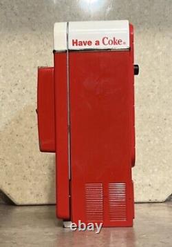 Rare! Vintage Have A Coke Drink Coca Cola In Bottles Mini Machine Toy Music Vendo