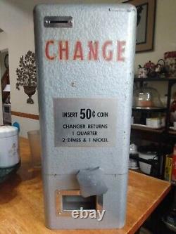 Rare Vintage Original 50c COIN CHANGER Standard Change Makers, Inc