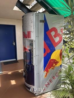 Red Bull Vending Machine 3 can Selection Energy Drink RARE Mancave