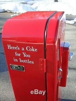Refurbished 1955 Vendo 81A Coke Soda Machine