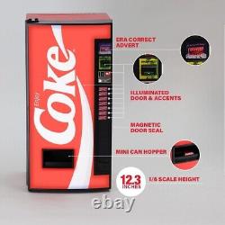 Replicade New Wave Toys Coca-Cola Classic Replica Vending Machine Mini Fridge