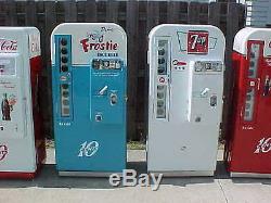 Restored Antique Coca Cola Coke Machines Vendo 81 Cavailer 72 VMC 7up Frosty 81