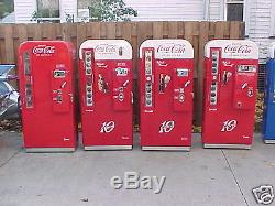 Restored Antique Coca Cola Coke Machines Vendo 81A 81B, 81D, CAV72, VMC PEPSI 81